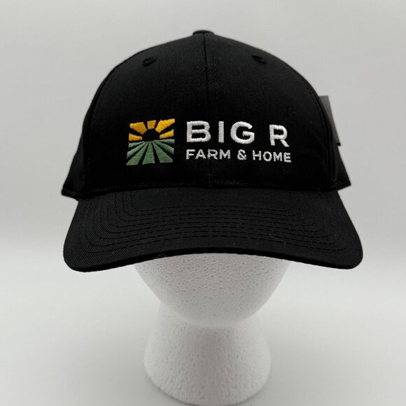 Big R Farm & Home Adult Black Cap Adjustable Outdoor Cap - Picture 1 of 6
